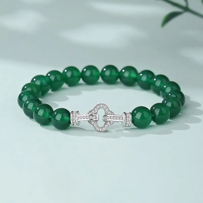 ZUIWENGLANGYASHANWENCHUANG Agate Bracelets Unisex-1