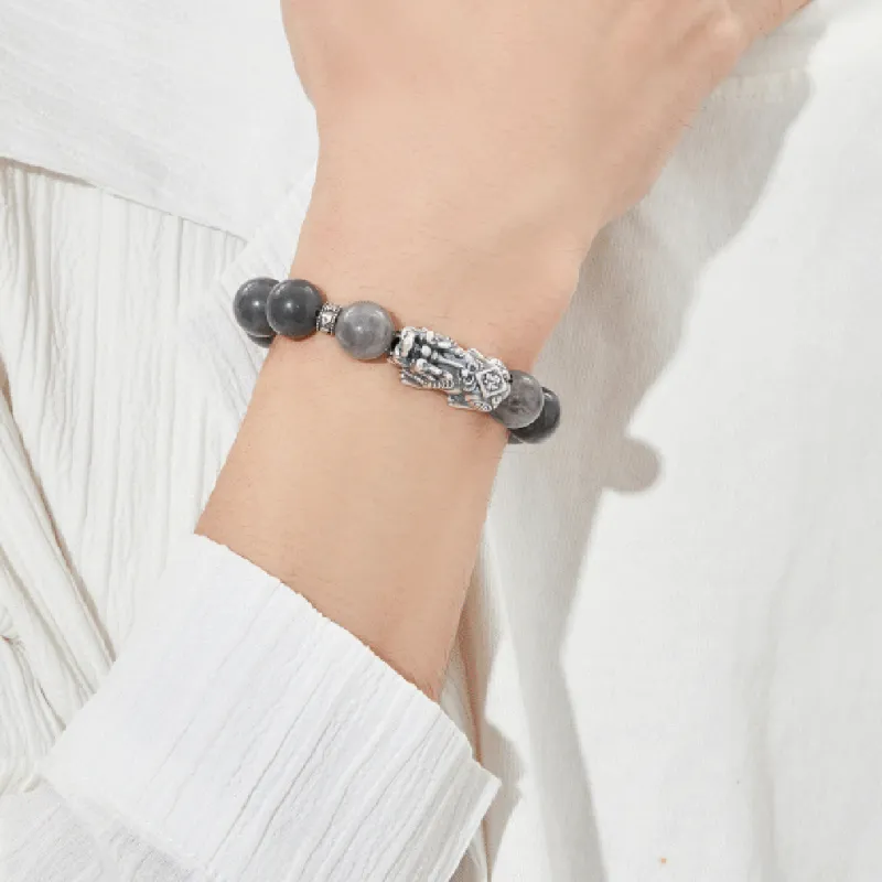 ZUIWENGLANGYASHANWENCHUANG Agate Bracelets Unisex-3