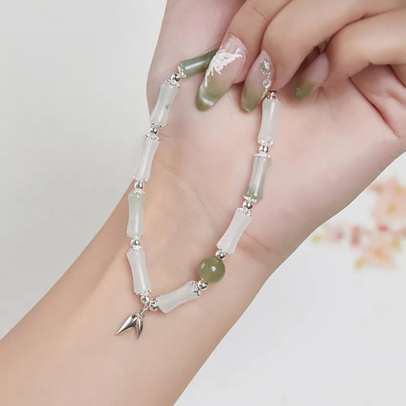 ZUIWENGLANGYASHANWENCHUANG Tianshan Jade Bracelets Unisex-3