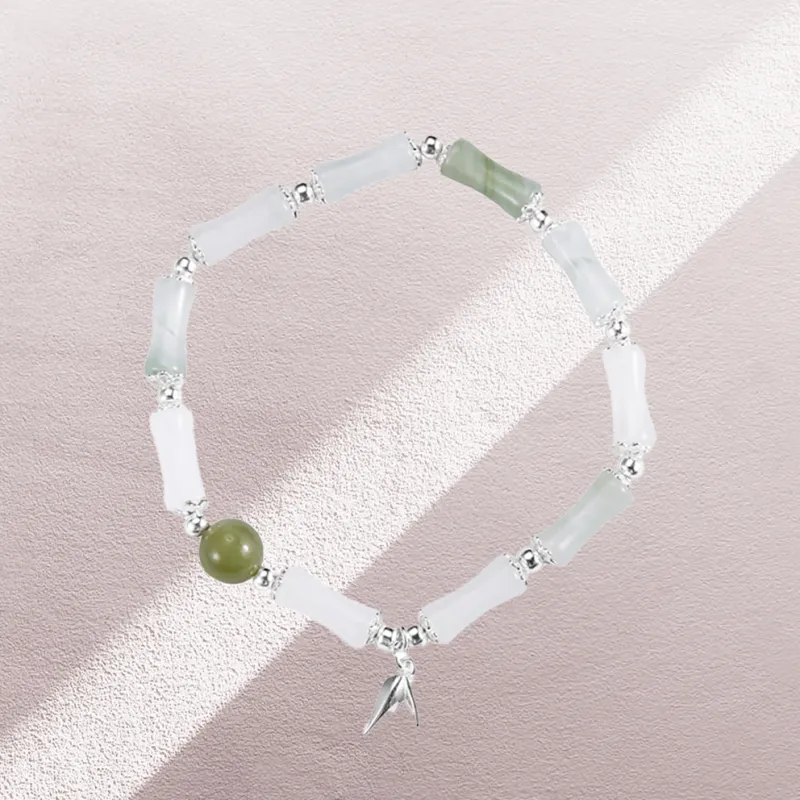 ZUIWENGLANGYASHANWENCHUANG Tianshan Jade Bracelets Unisex-1
