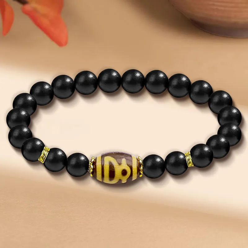 ZUIWENGLANGYASHANWENCHUANG Ebony Bracelets Unisex-2