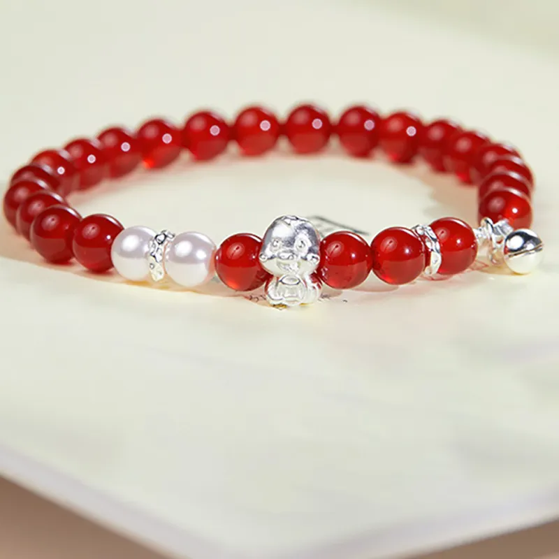 ZUIWENGLANGYASHANWENCHUANG Agate Bracelets Unisex-1