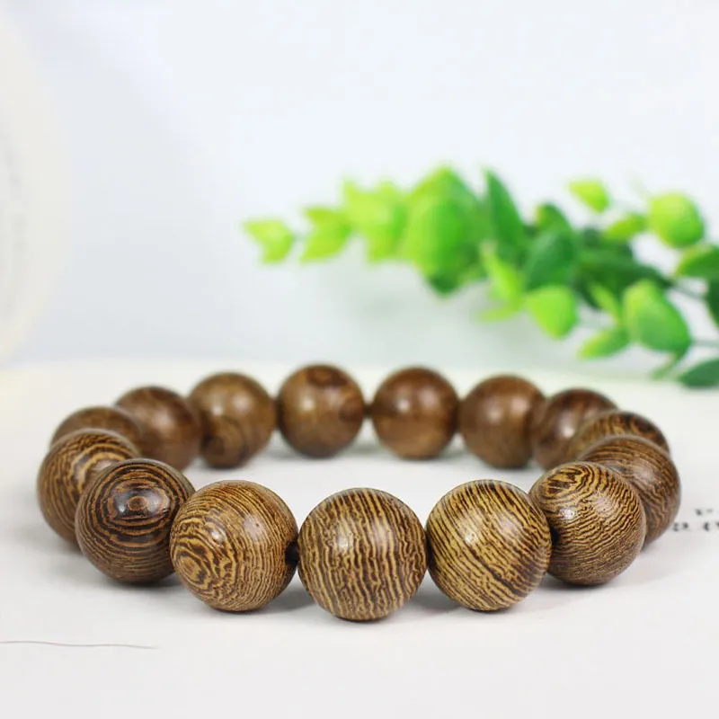 ZUIWENGLANGYASHANWENCHUANG Redwood Bracelets Unisex-5