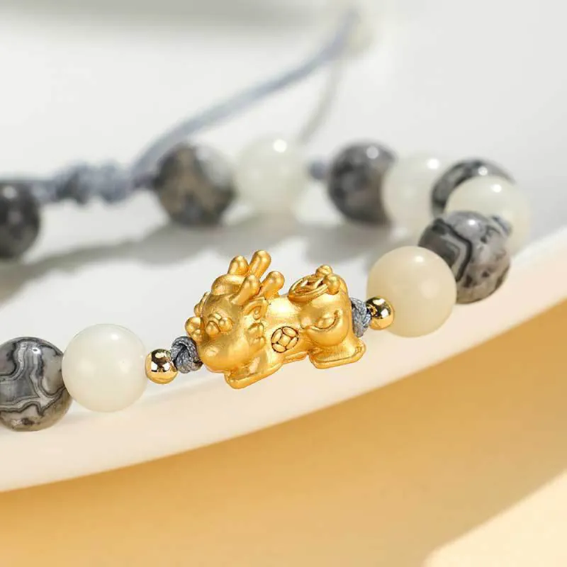 ZUIWENGLANGYASHANWENCHUANG Agate Bracelets Unisex-10