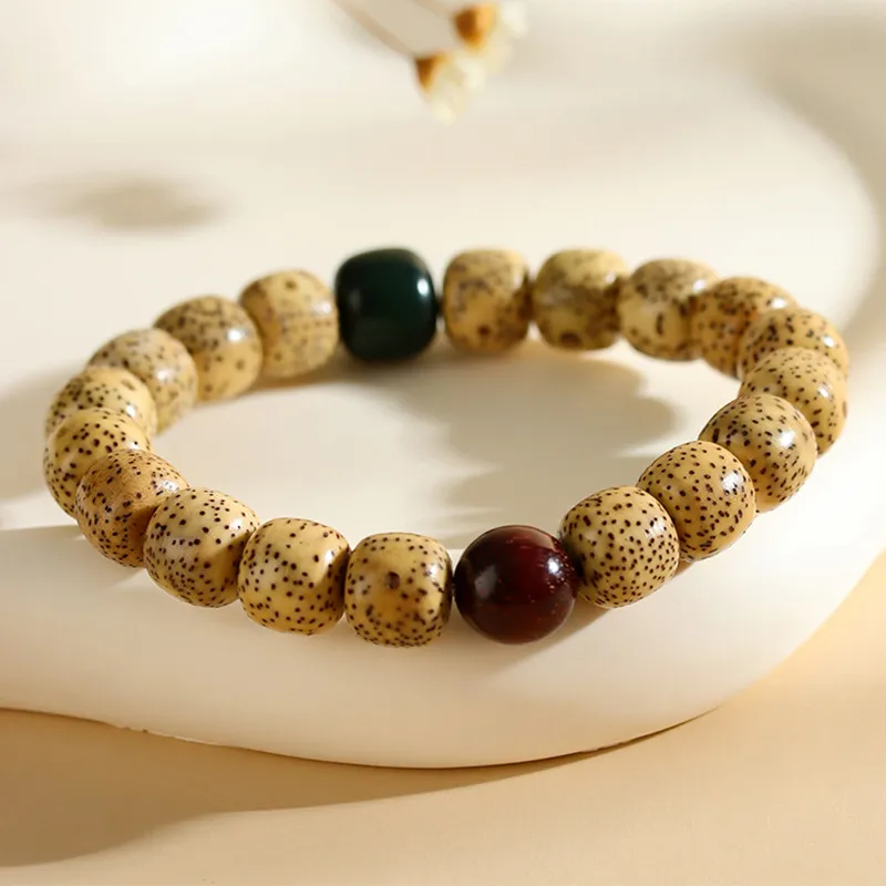 ZUIWENGLANGYASHANWENCHUANG Star Moon Bodhi Seeds Bracelets Unisex-2