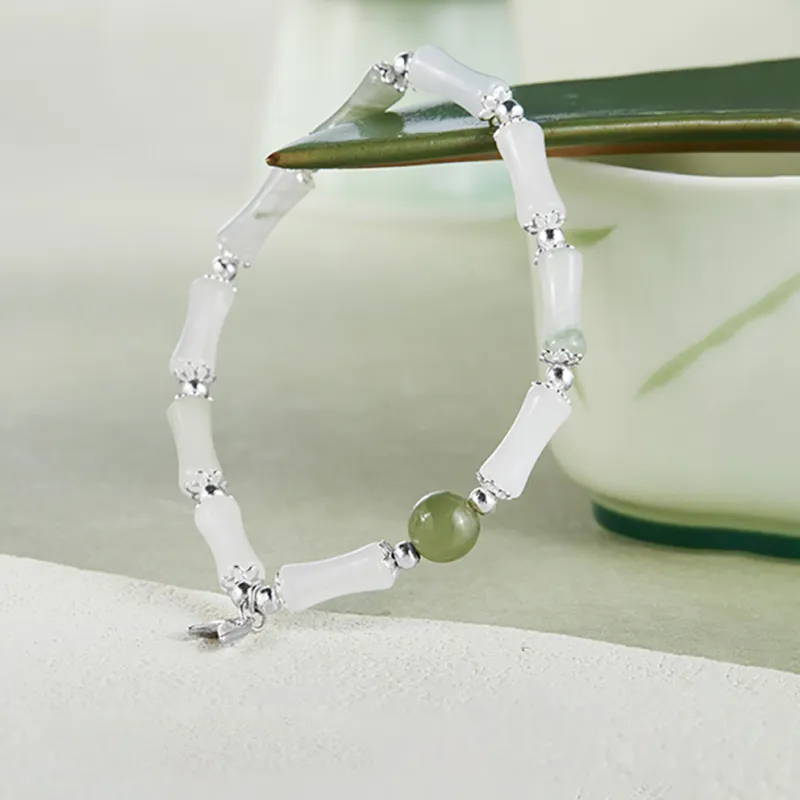 ZUIWENGLANGYASHANWENCHUANG Tianshan Jade Bracelets Unisex-2