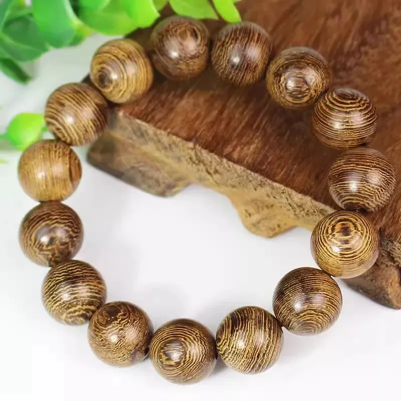 ZUIWENGLANGYASHANWENCHUANG Redwood Bracelets Unisex-1