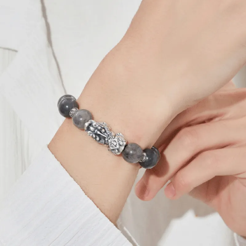 ZUIWENGLANGYASHANWENCHUANG Agate Bracelets Unisex-2
