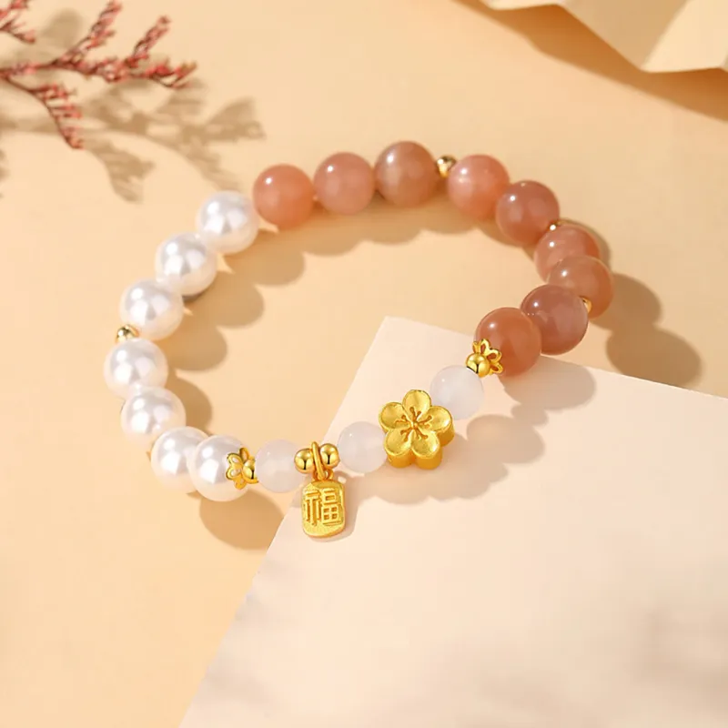 ZUIWENGLANGYASHANWENCHUANG Chalcedony Bracelets Unisex-2