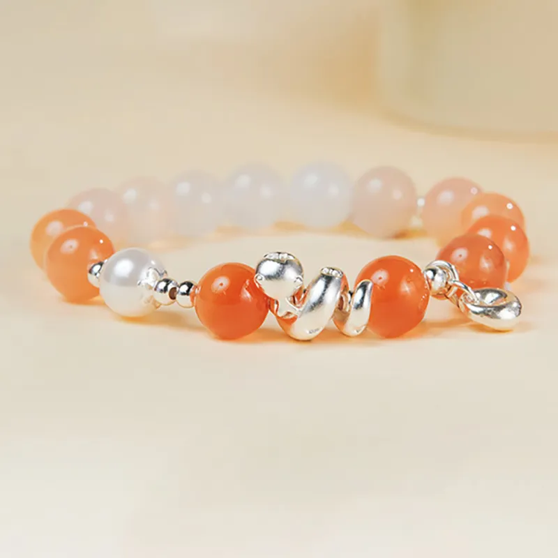 ZUIWENGLANGYASHANWENCHUANG Agate Bracelets Unisex-1