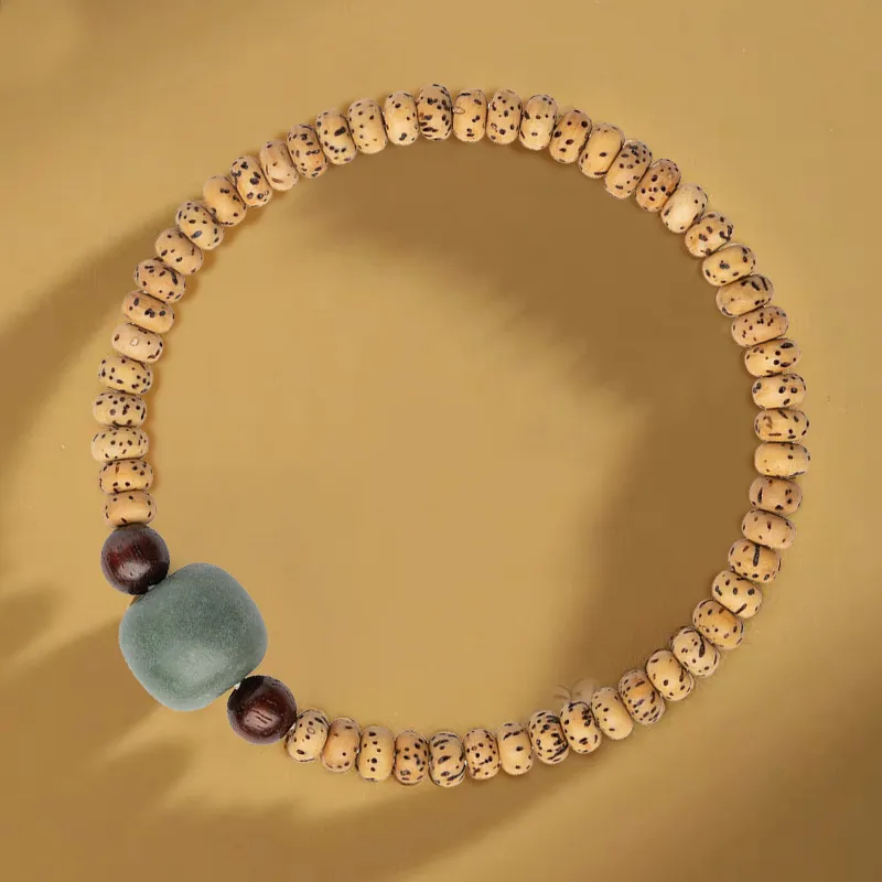 ZUIWENGLANGYASHANWENCHUANG Star Moon Bodhi Seeds Bracelets Unisex-5