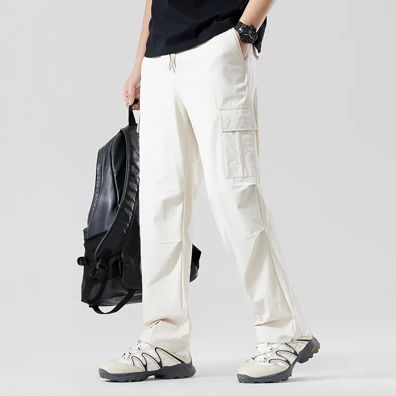 Red bean Cargo Pants Unisex-31