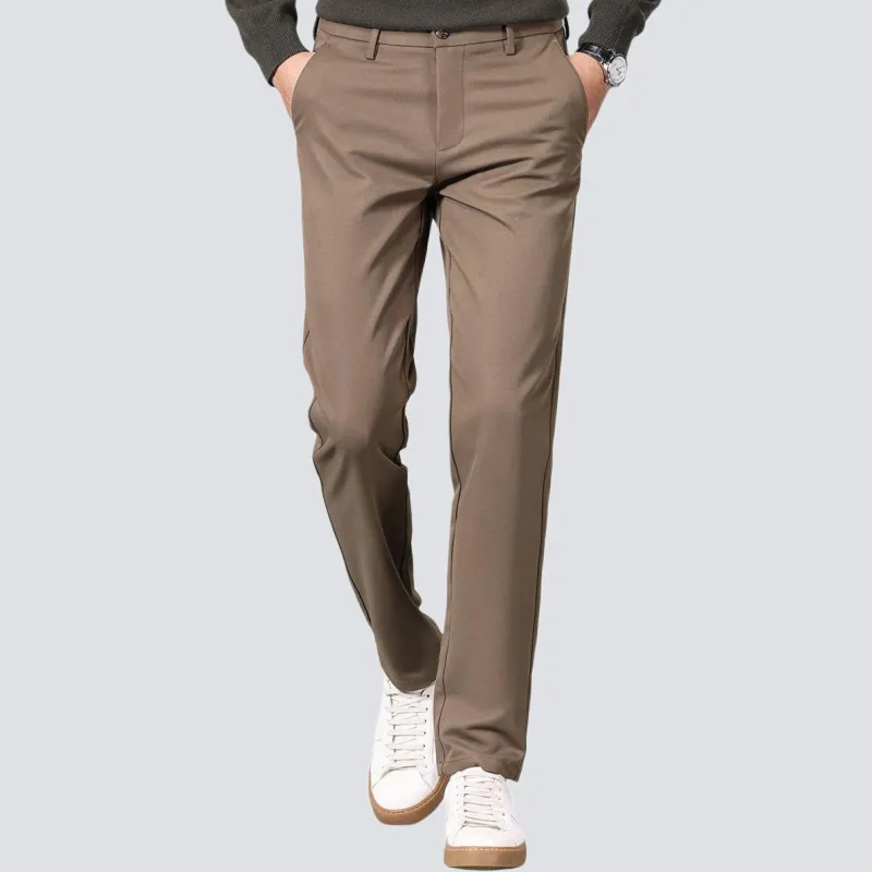 Red bean Suit Trousers Men-9