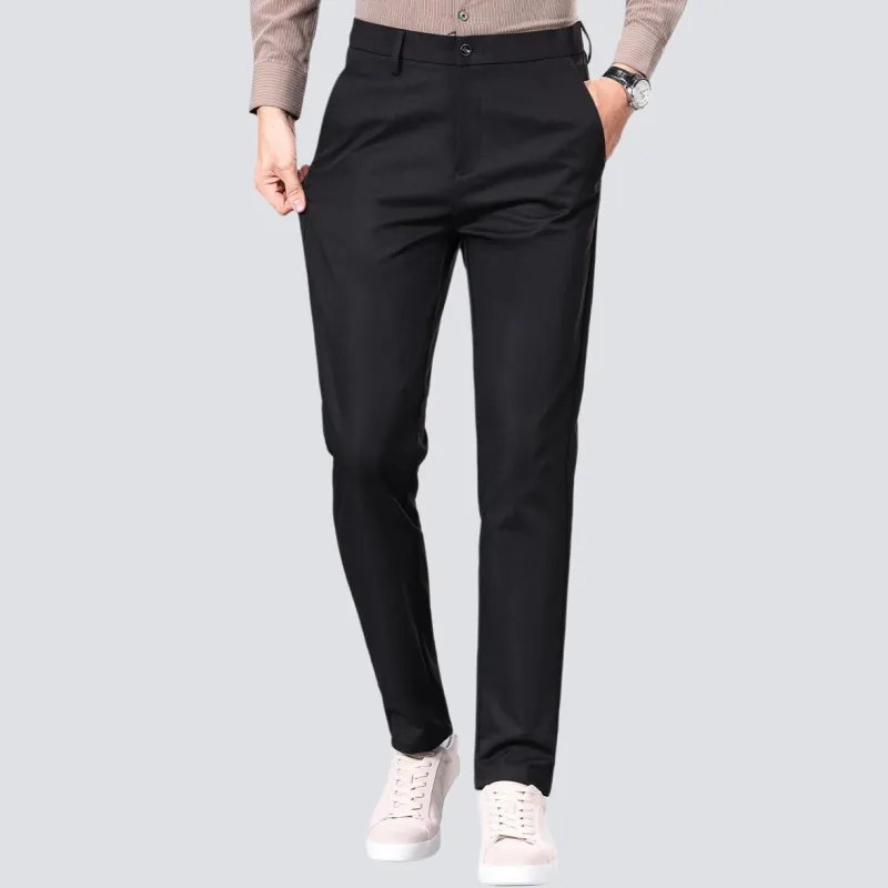 Red bean Suit Trousers Men-15