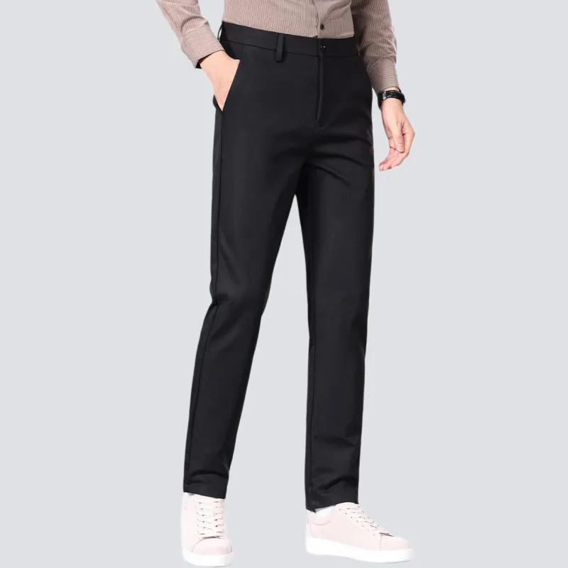 Red bean Suit Trousers Men-16