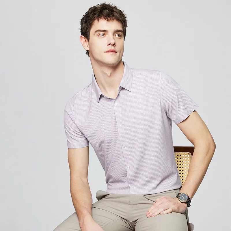 Red bean Shirts Men-6