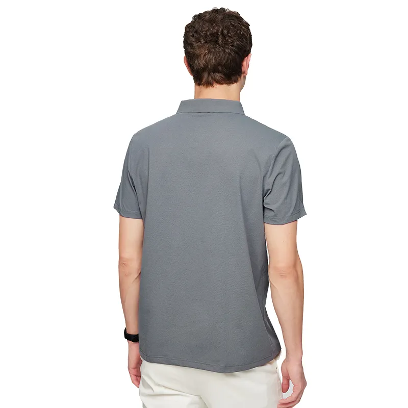 Red bean Polo Shirts Men-11