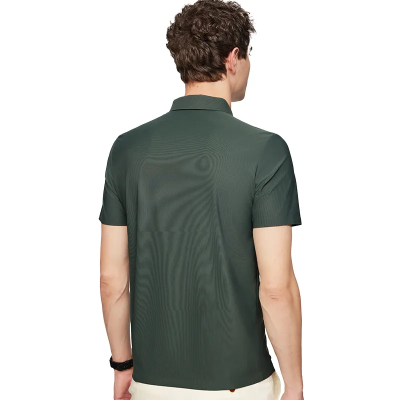 Red bean Polo Shirts Men-1