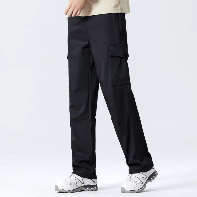 Red bean Cargo Pants Men-9