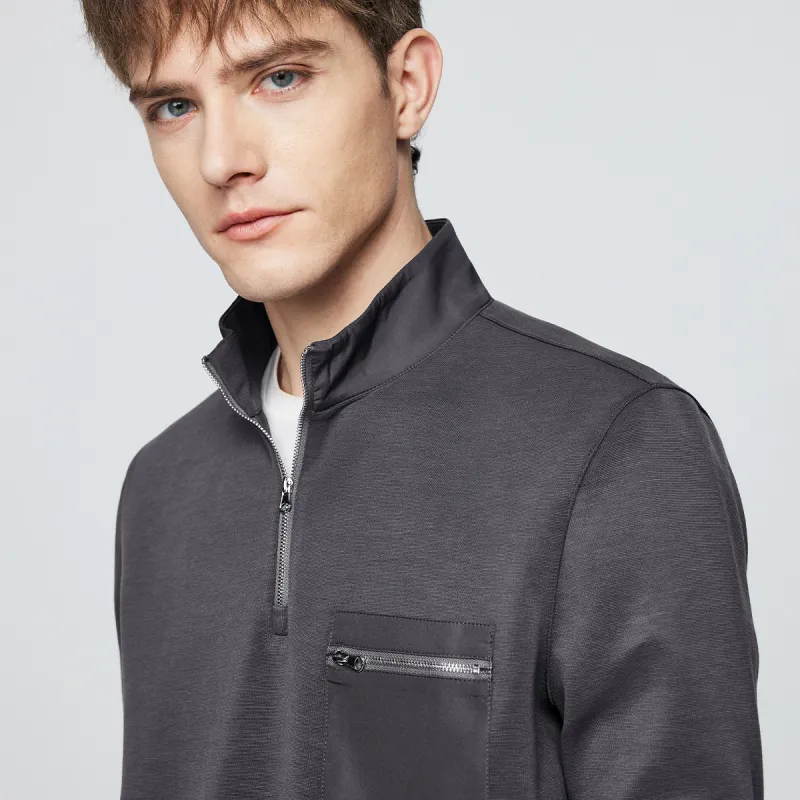 Red bean Sweatshirts Men-6