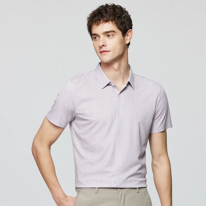 Red bean Shirts Men-4