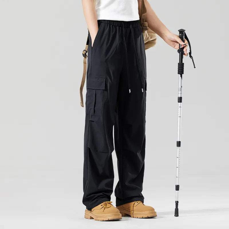 Red bean Cargo Pants Unisex-22