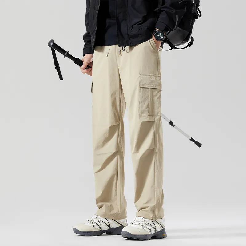Red bean Cargo Pants Unisex-14