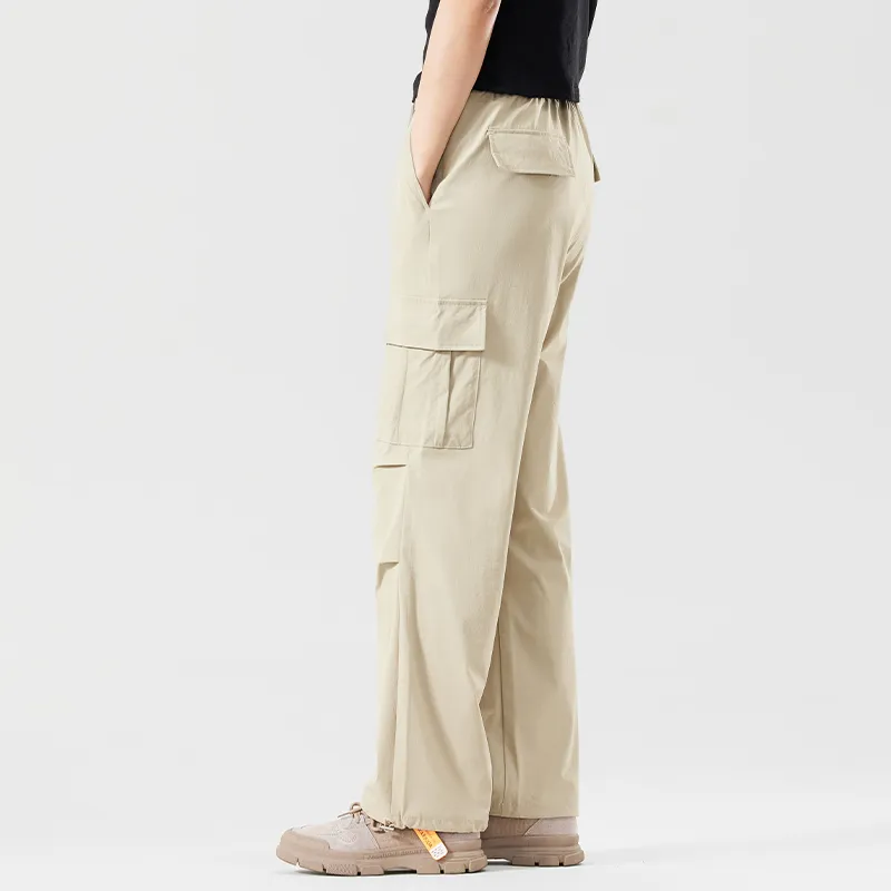 Red bean Cargo Pants Unisex-13
