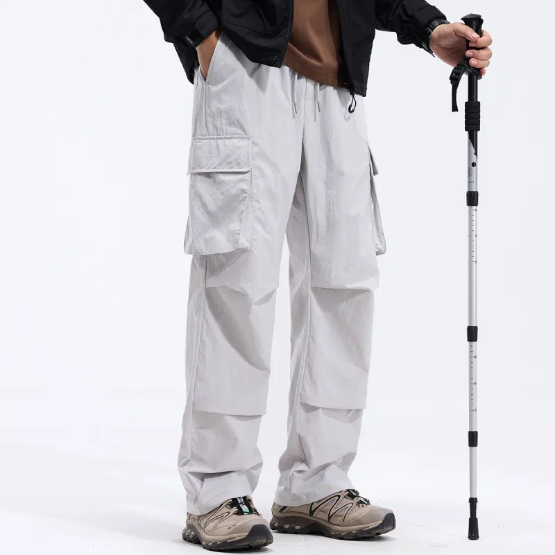 Red bean Cargo Pants Men-24