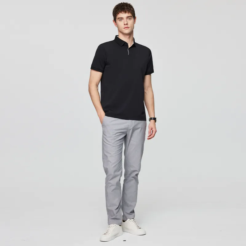 Red bean Polo Shirts Men-11