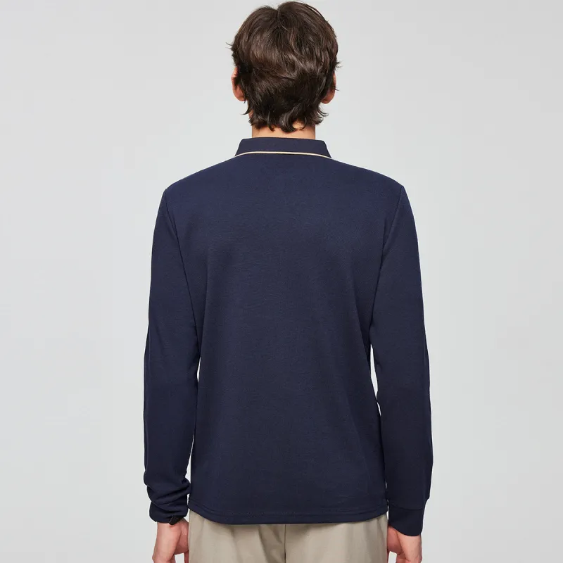 Red bean Polo Shirts Men-6
