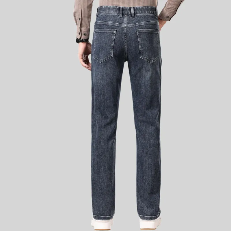 Red bean Jeans Men Dark Gray-6