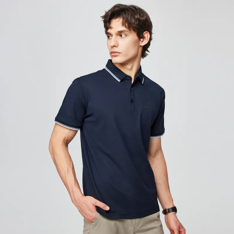Red bean Polo Shirts Men-3