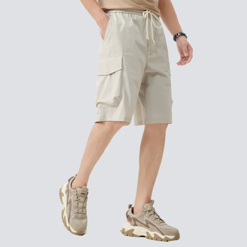 Red bean Casual Shorts Men-6