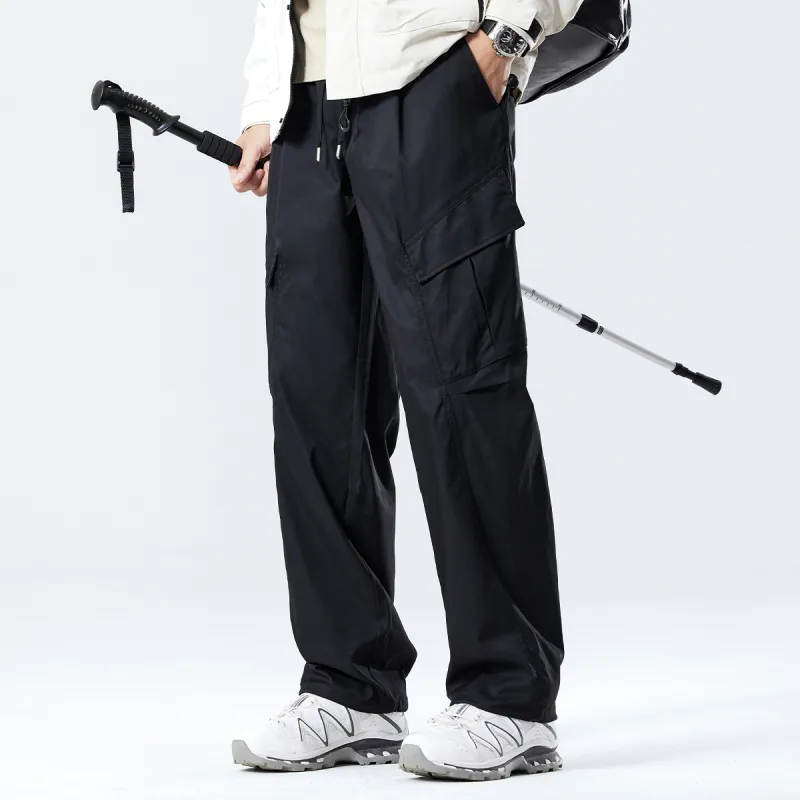 Red bean Cargo Pants Men-8