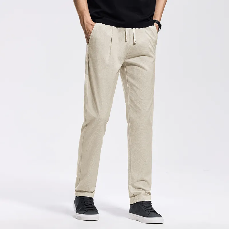 Red bean Casual Pants Men-5