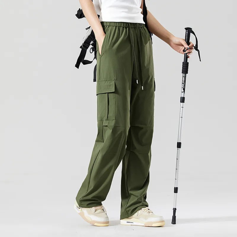 Red bean Cargo Pants Unisex-7