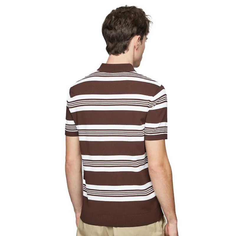 Red bean Polo Shirts Men-10