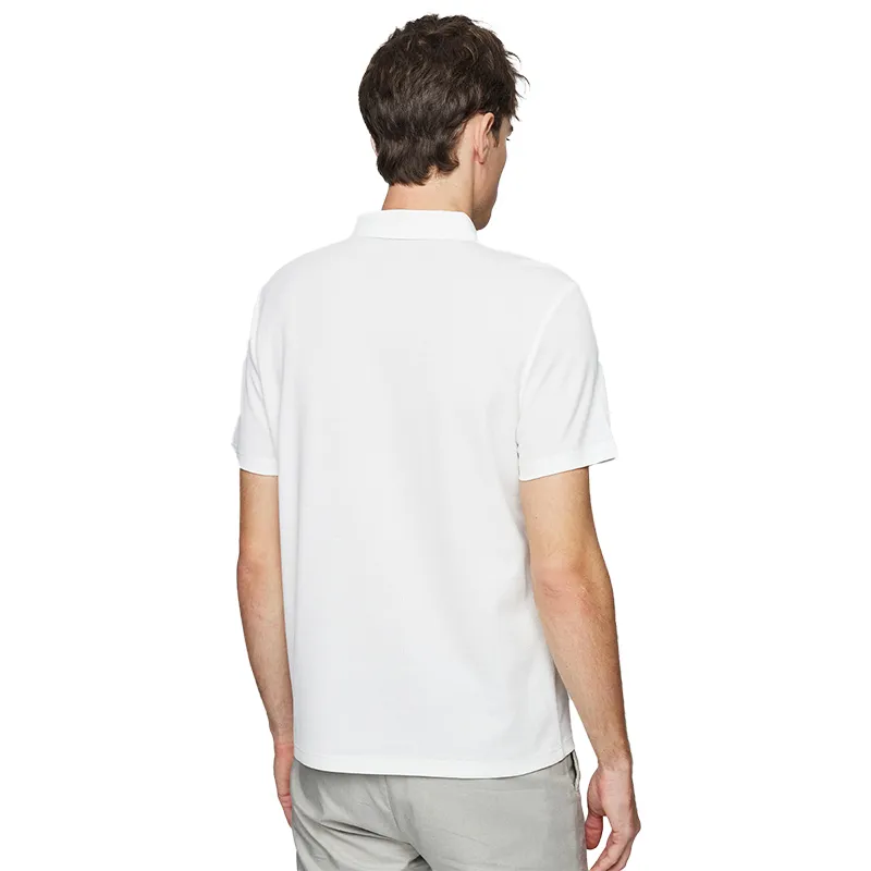 Red bean Polo Shirts Men-5