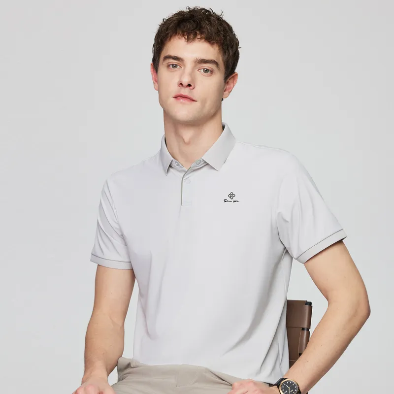 Red bean Polo Shirts Men-16