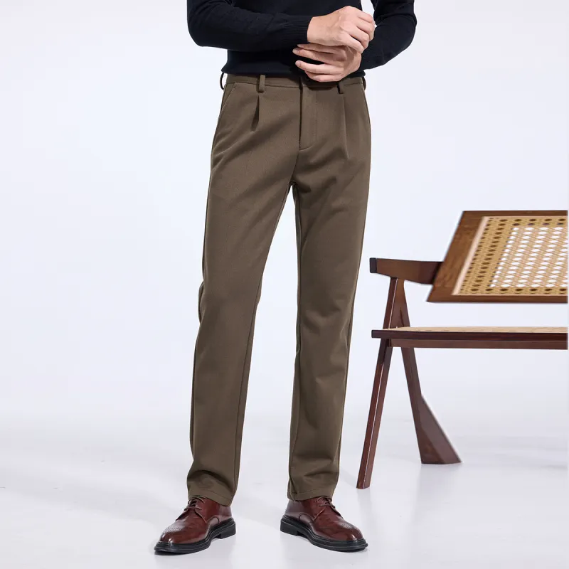 Red bean Casual Pants Men-15