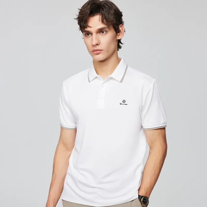 Red bean Polo Shirts Men-40
