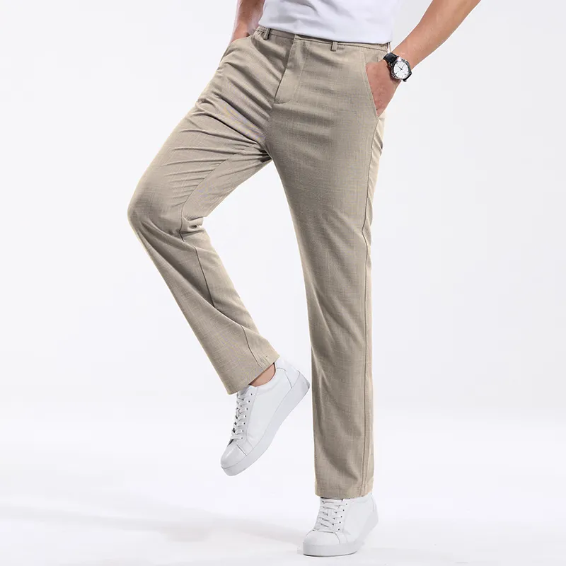 Red bean Casual Pants Men-2