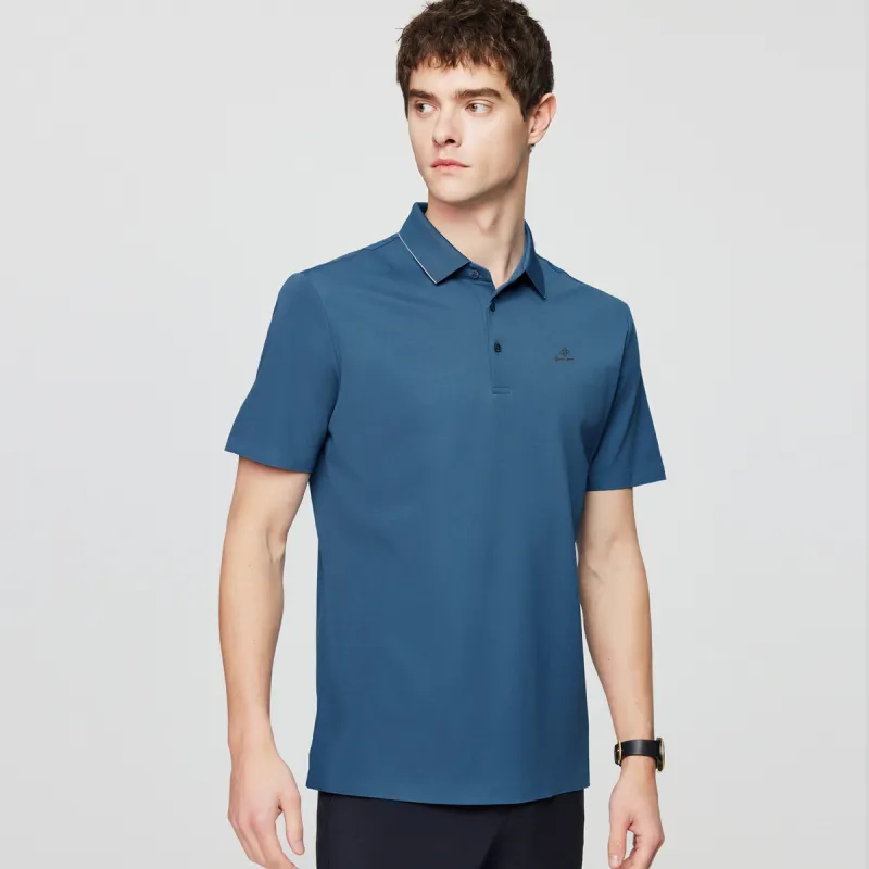 Red bean Polo Shirts Men-3