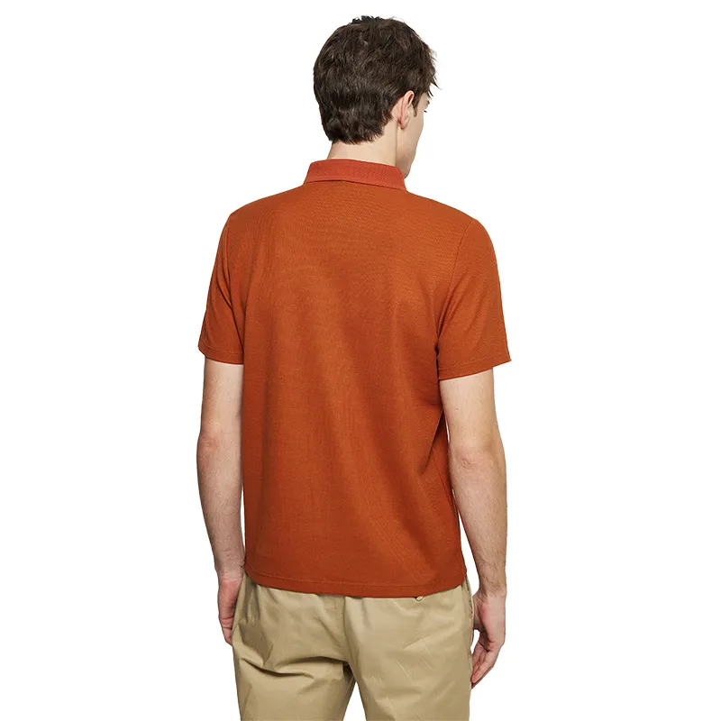 Red bean Polo Shirts Men-1