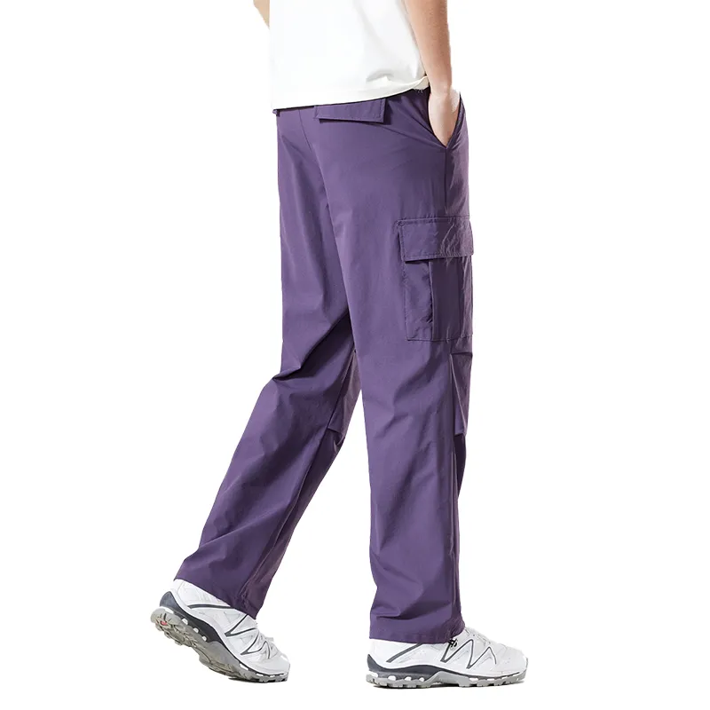 Red bean Cargo Pants Unisex-24