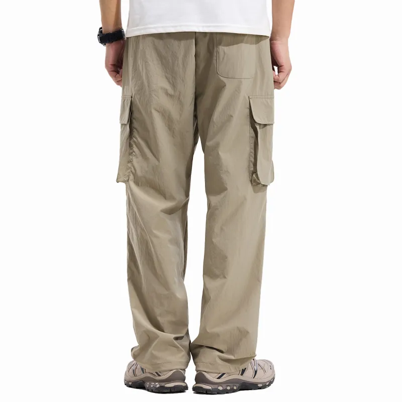 Red bean Cargo Pants Men-1