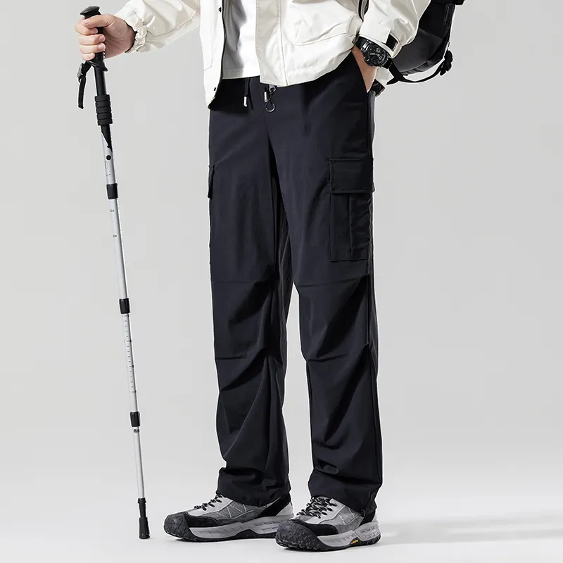 Red bean Cargo Pants Unisex-17