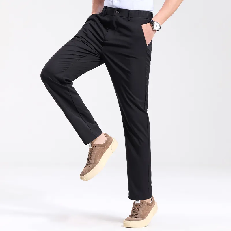 Red bean Casual Pants Men-7