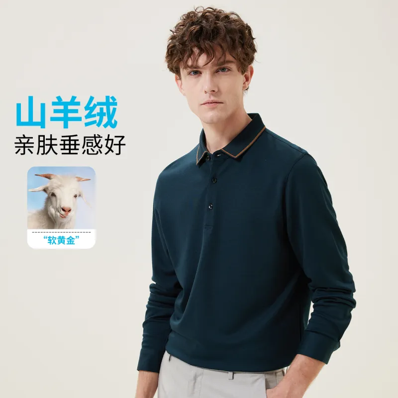 Red bean Polo Shirts Men-8